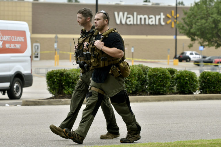 streľba, Walmart, Mississippi
