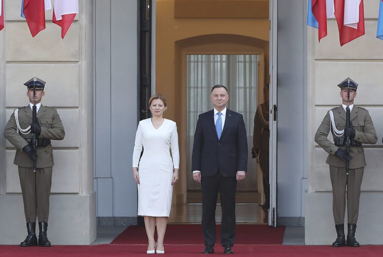 Zuzana Čaputová, Andrzej Duda