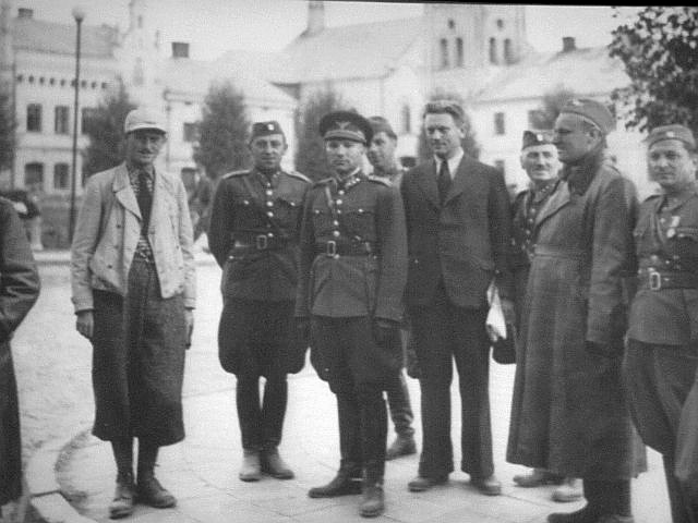 Generál Ferdinand Čatloš v Sanoku po ukončení invázie do Poľska
