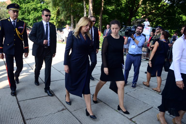 SNP: Oslavy 75. výročia, Zuzana Čaputová