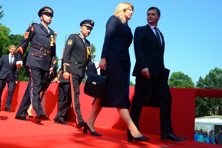 SNP: Oslavy 75. výročia, Zuzana Čaputová