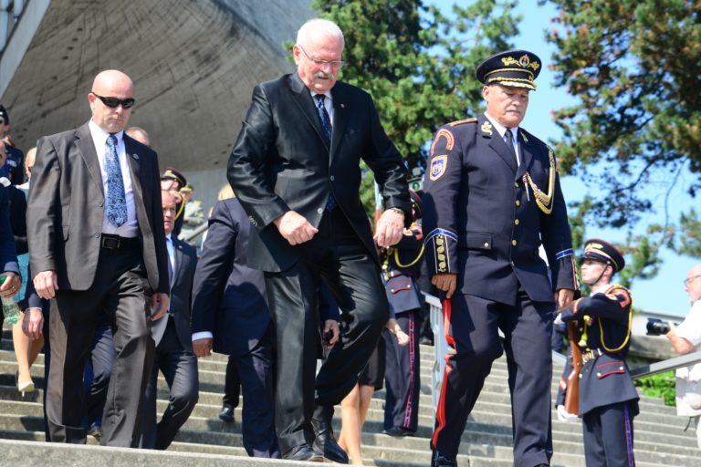 SNP: Oslavy 75. výročia, Ivan Gašparovič