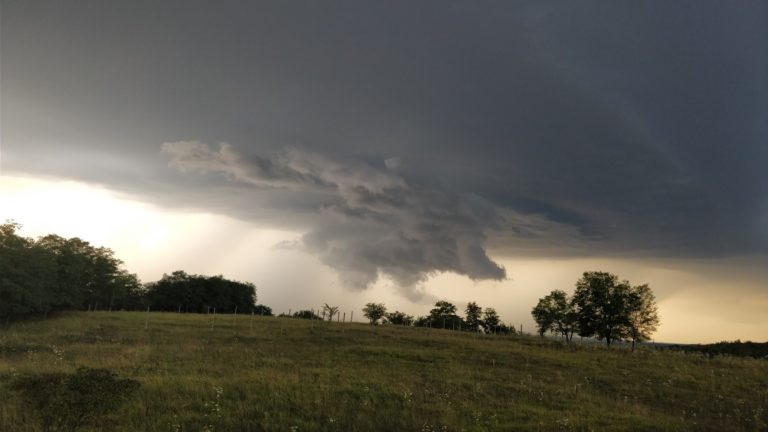 supercela, búrka
