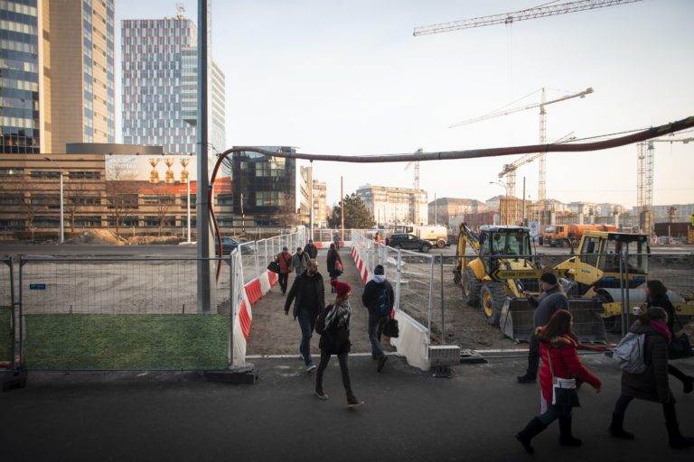 Dopravná situácia v blízkosti autobusovej stanice Mlynské nivy