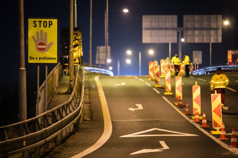 Stavebné práce na obchvate Prievoz