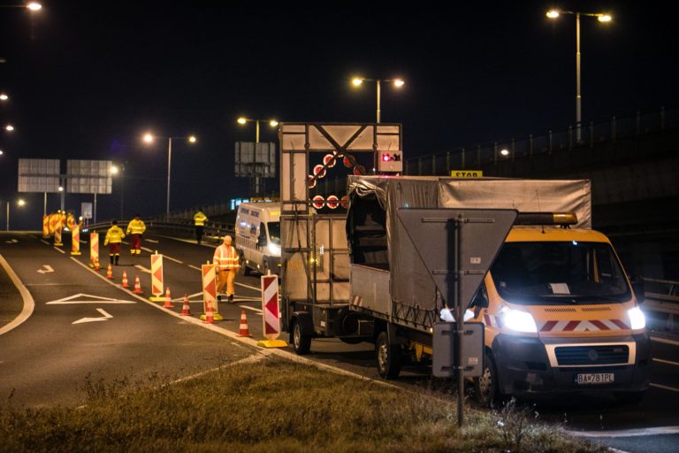 Stavebné práce na obchvate Prievoz