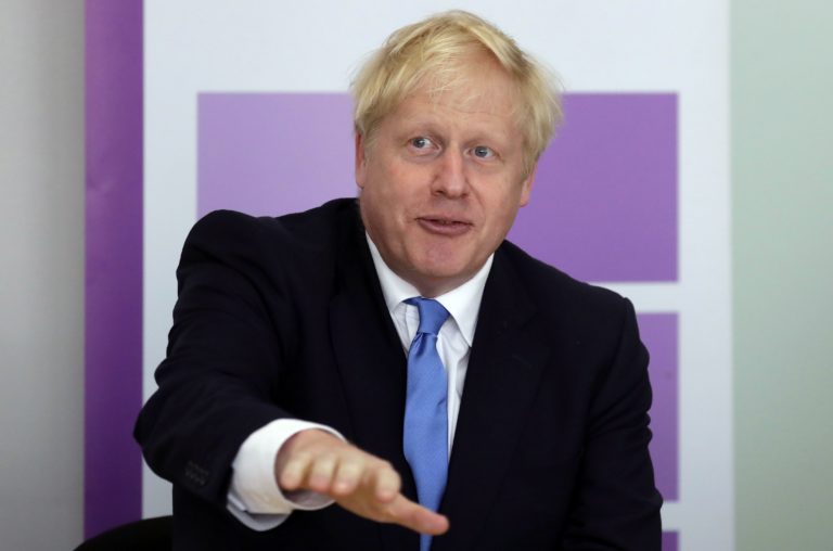Boris Johnson, britský premiér