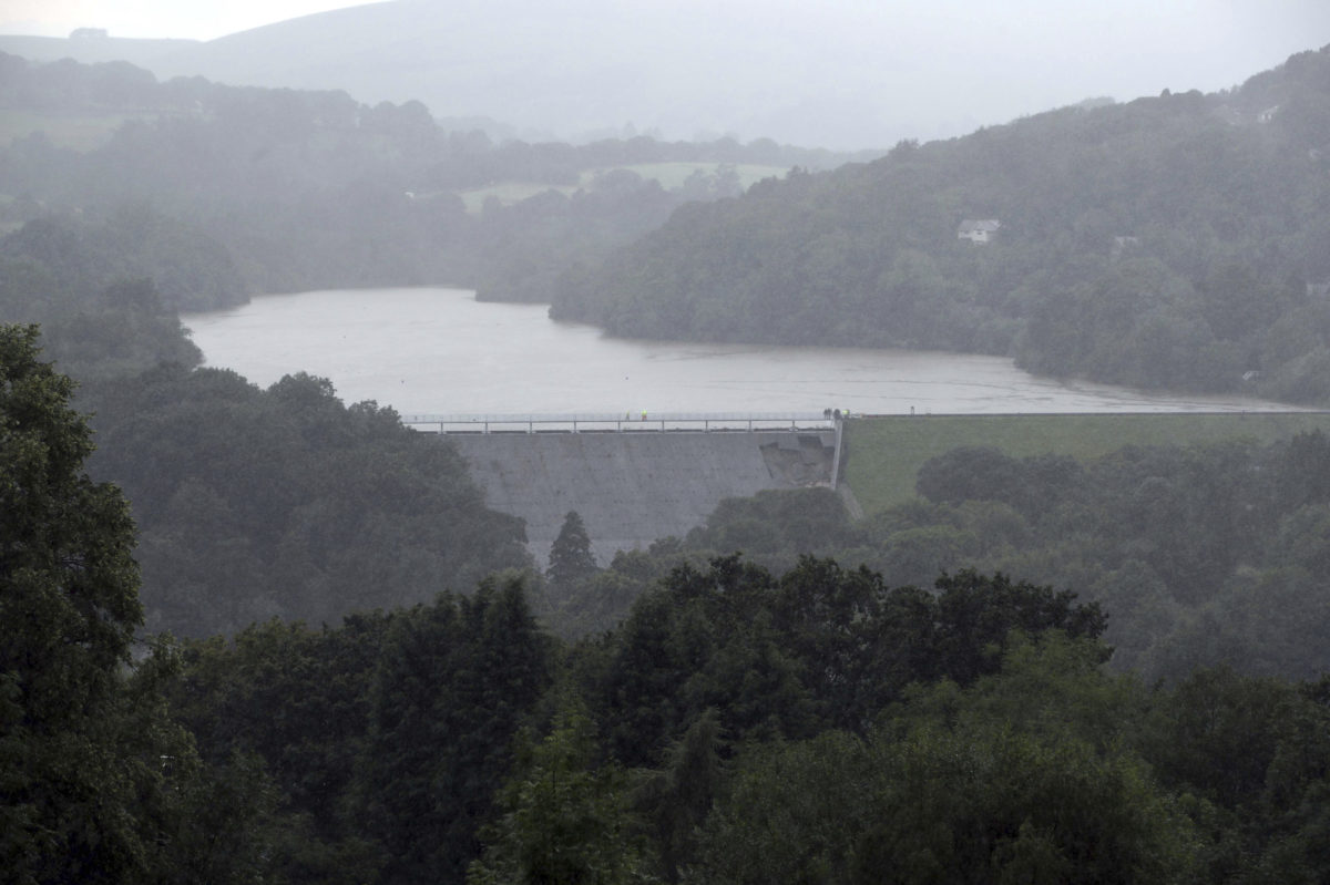 priehrada, Toddbrook Reservoir