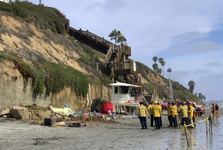 Útes, Encinitas, Grandview Beach