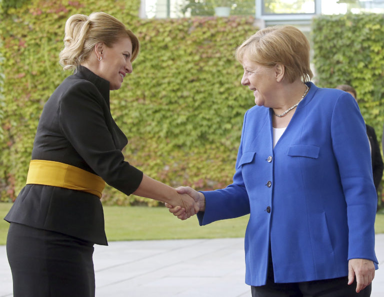 Zuzana Čaputová, Angela Merkelová