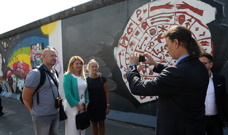 prezidentka, Zuzana Čaputová, Nemecko