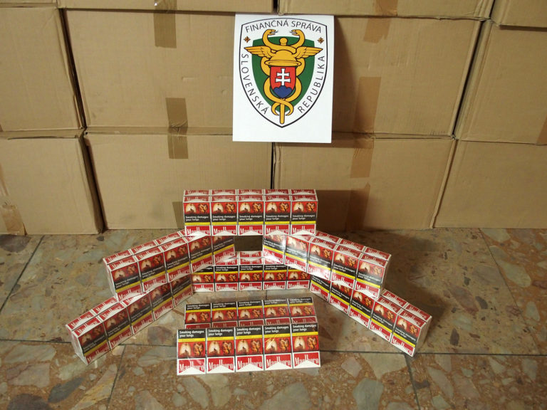 nelegálne cigarety