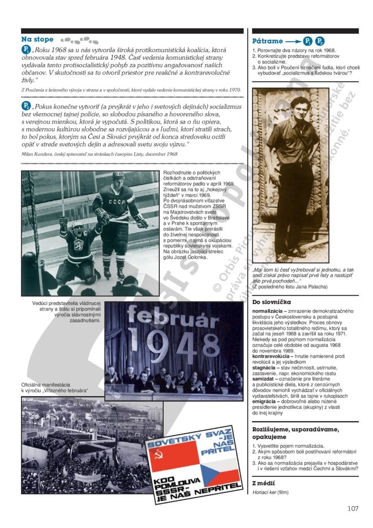 dejepis, august 1968