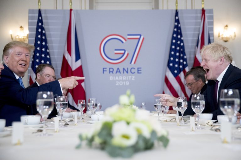 Donald Trump, Boris Johnson