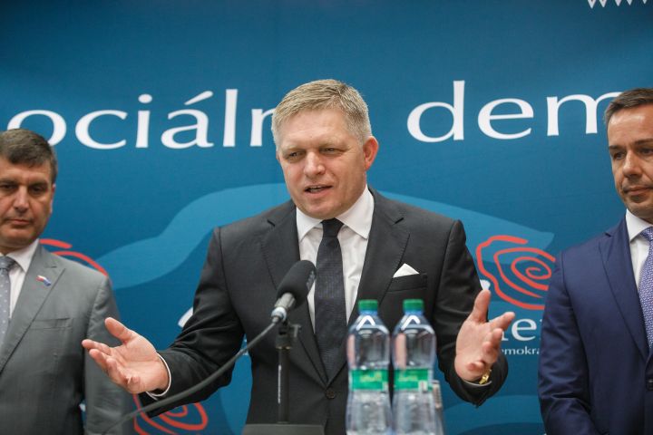 Robert Fico, Branislav Ondruš, Erik Tomáš