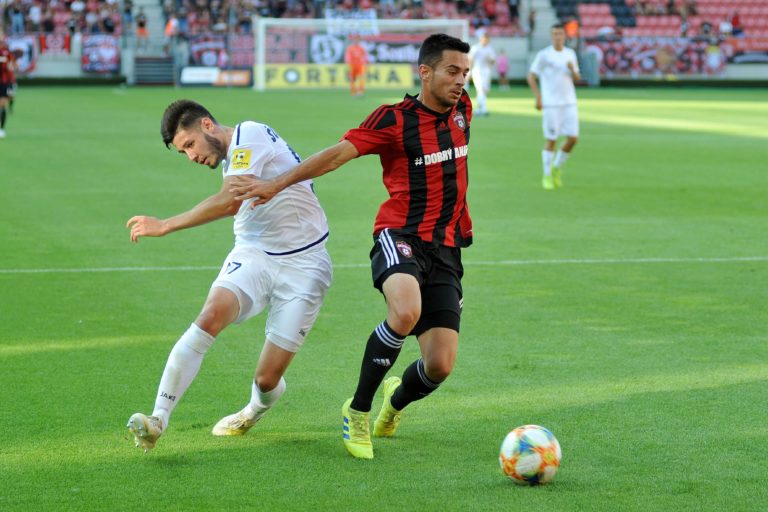 Filip Dangubič (FC Spartak Trnava), Patrik Šurnovský (FC Nitra)