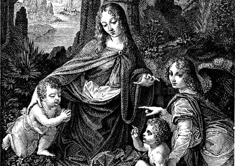 Madona v skalách, Leonardo da Vinci