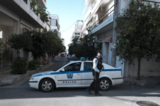 Grécka polícia