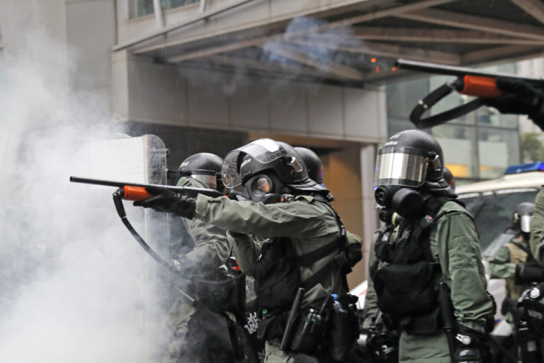 protesty, Hong Kong