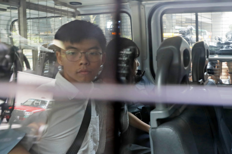 Agnes Chow, Joshua Wong