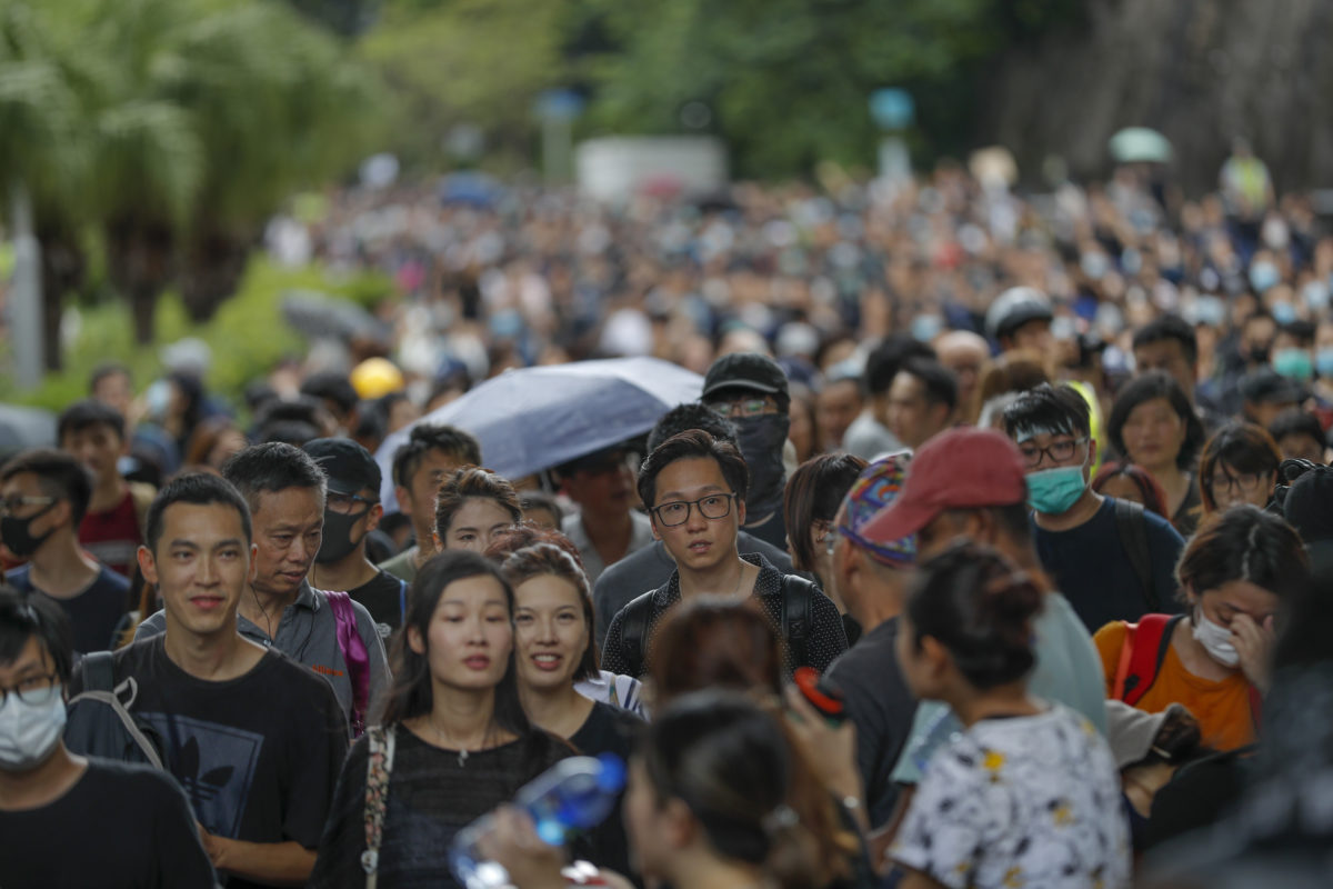 Hongkong, protesty
