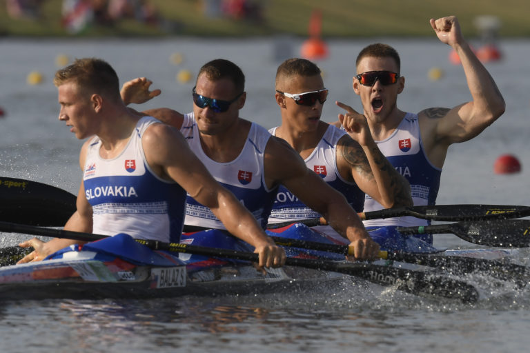 Samuel Baláž, Erik Vlček, Csaba Zalka a Adam Botek