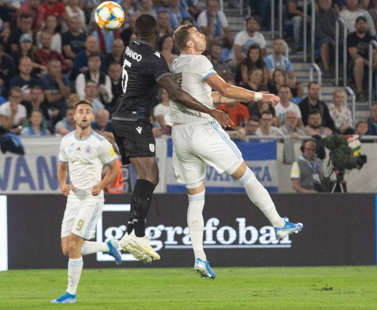 Európska liga: Slovan Bratislava - PAOK Solún