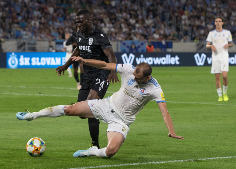 Európska liga: Slovan Bratislava - PAOK Solún