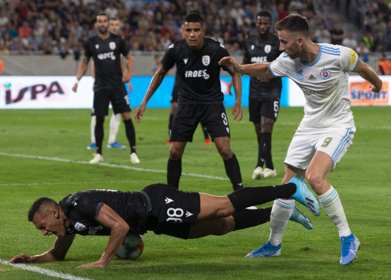 Európska liga: Slovan Bratislava - PAOK Solún
