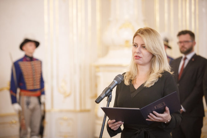 Prezidentka Zuzana Čaputová prijala vojenských veliteľov