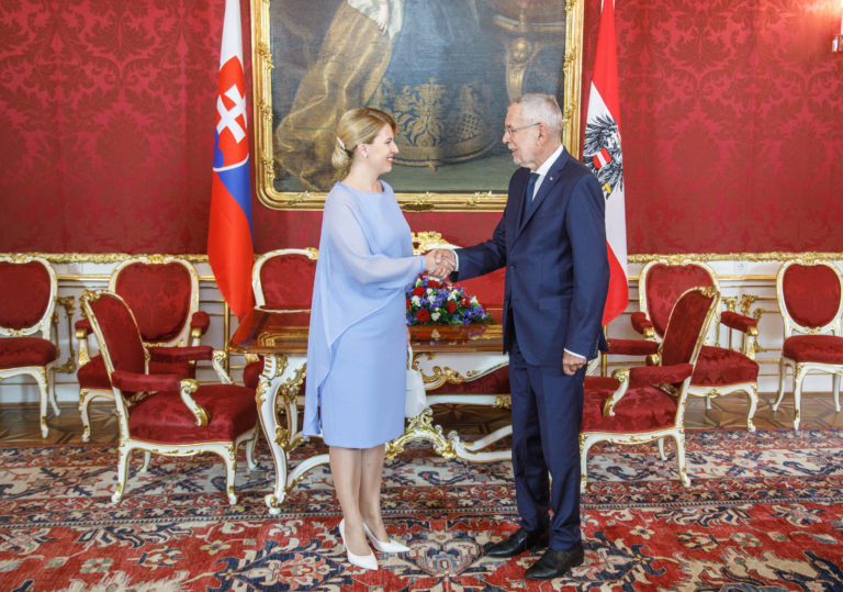Prezidentka navštívila Rakúsko