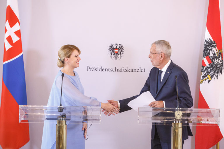 Prezidentka navštívila Rakúsko