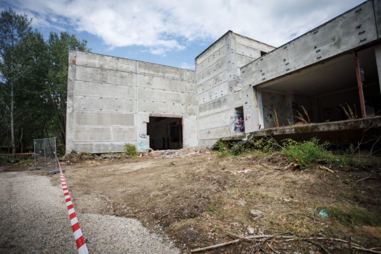 nemocnica Rázsochy, búranie