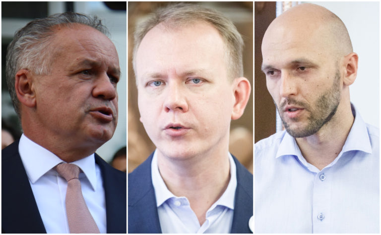 Andrej Kiska, Miroslav Beblavý, Michal Truban