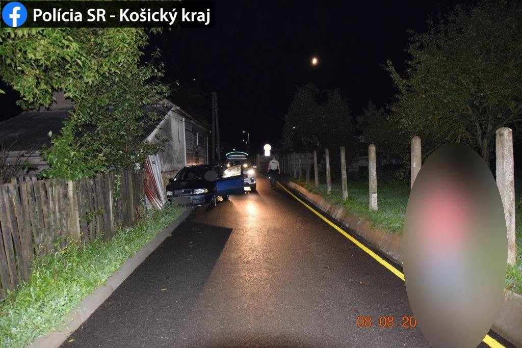 opité Košičanky, opitý vodič, dopravná nehoda