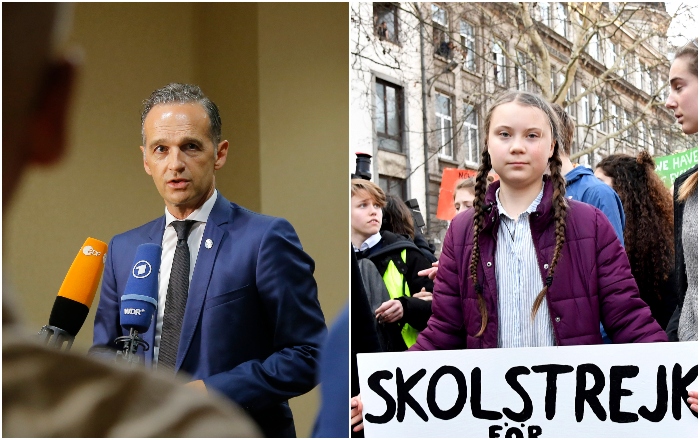 Heiko Maas, Greta Thunberg