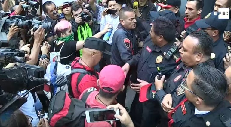 Mexiko, protest