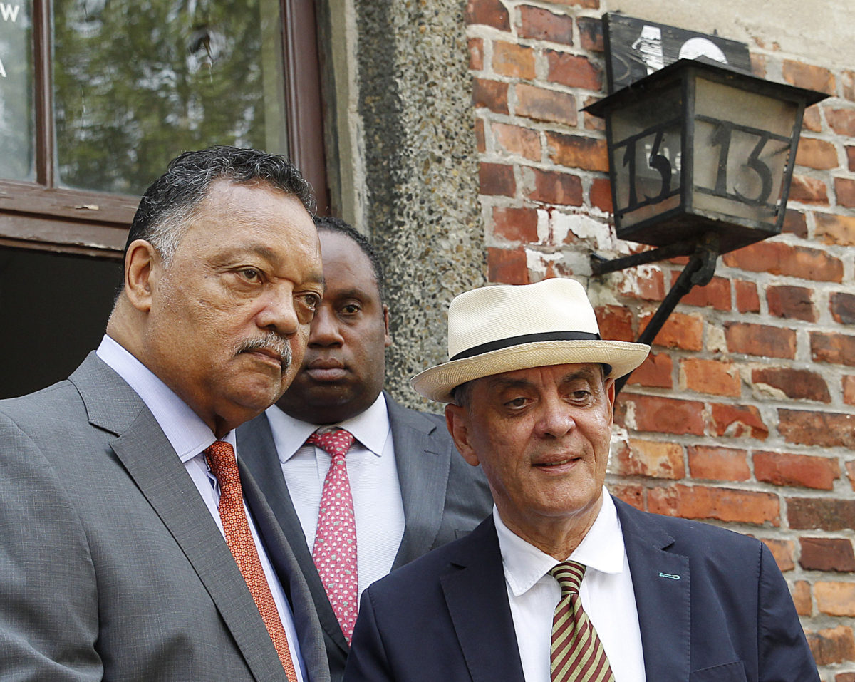 Jesse Jackson, Romani Rose
