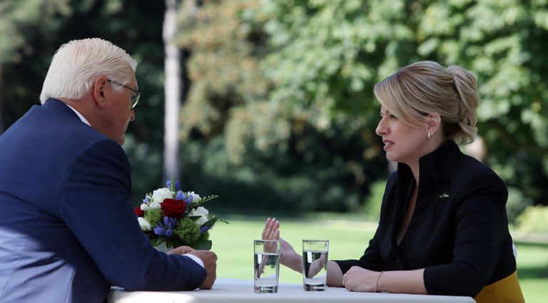 Zuzana Čaputová, Frank-Walter Steinmeier