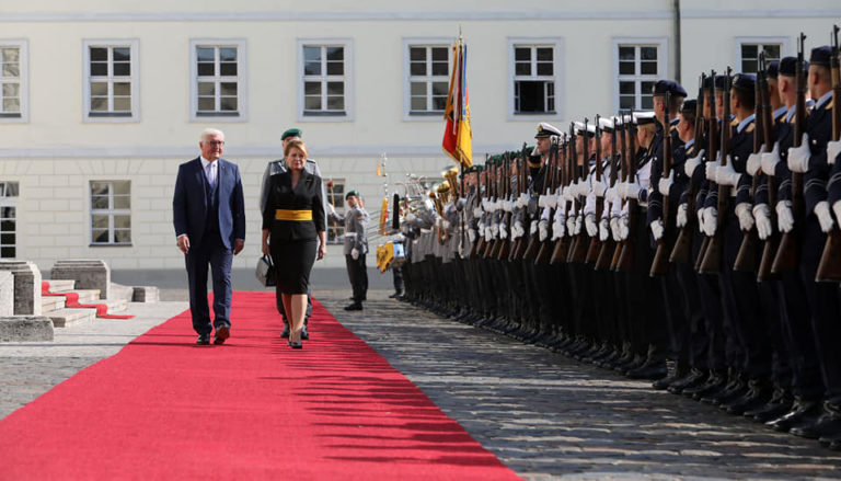 Zuzana Čaputová, Frank-Walter Steinmeier