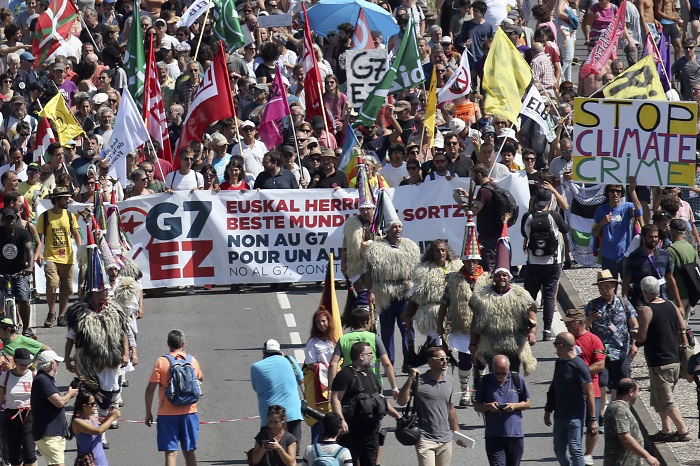 G7 Summit, protest