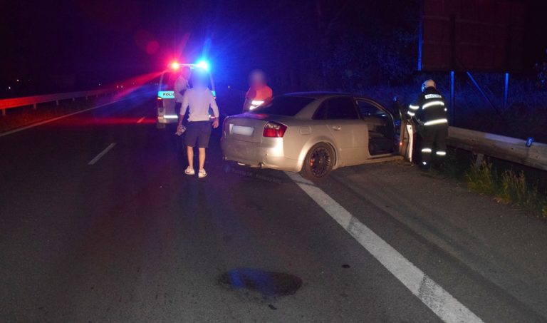 dopravná nehoda, rýchlostná cesta R2