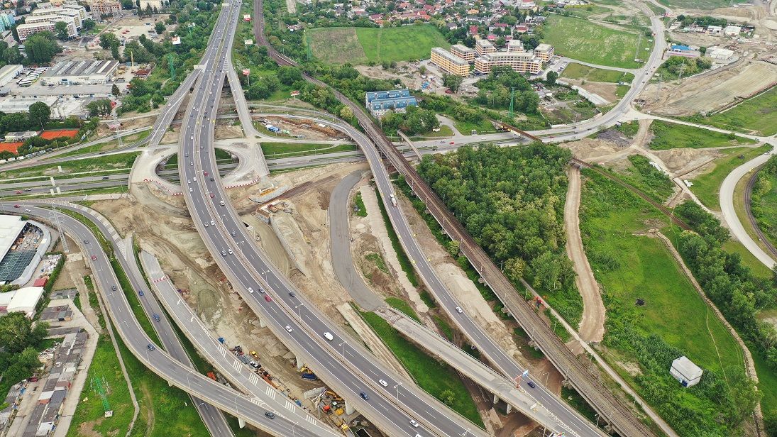 Úsek výstavby rýchlostnej cesty R7 Prievoz - Ketelec