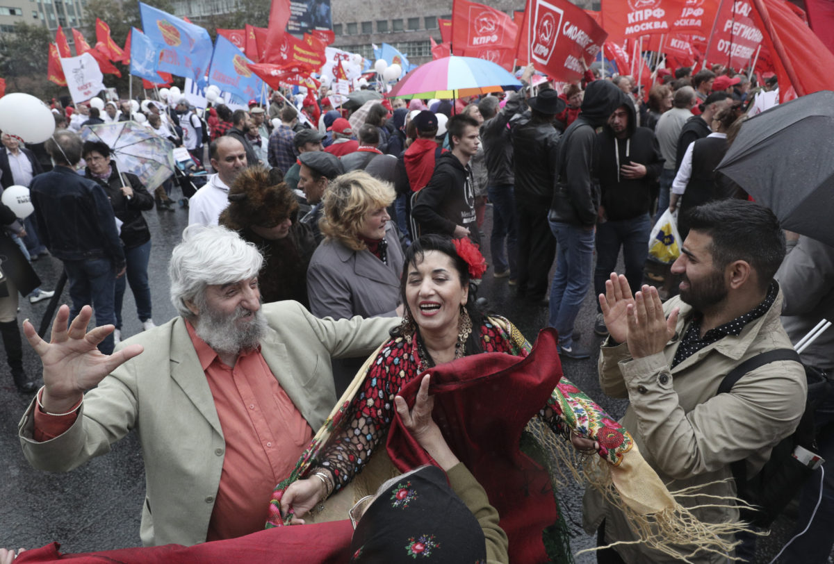 protest, Moskva