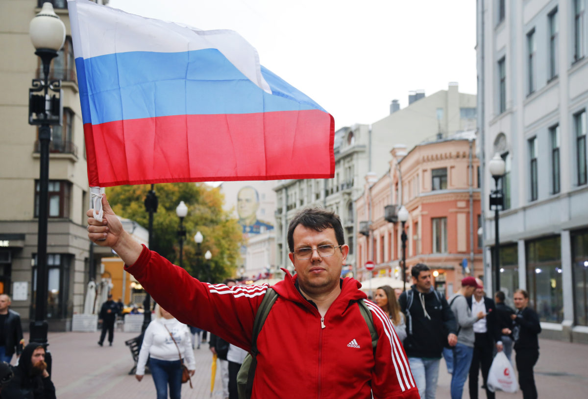 protest, Moskva