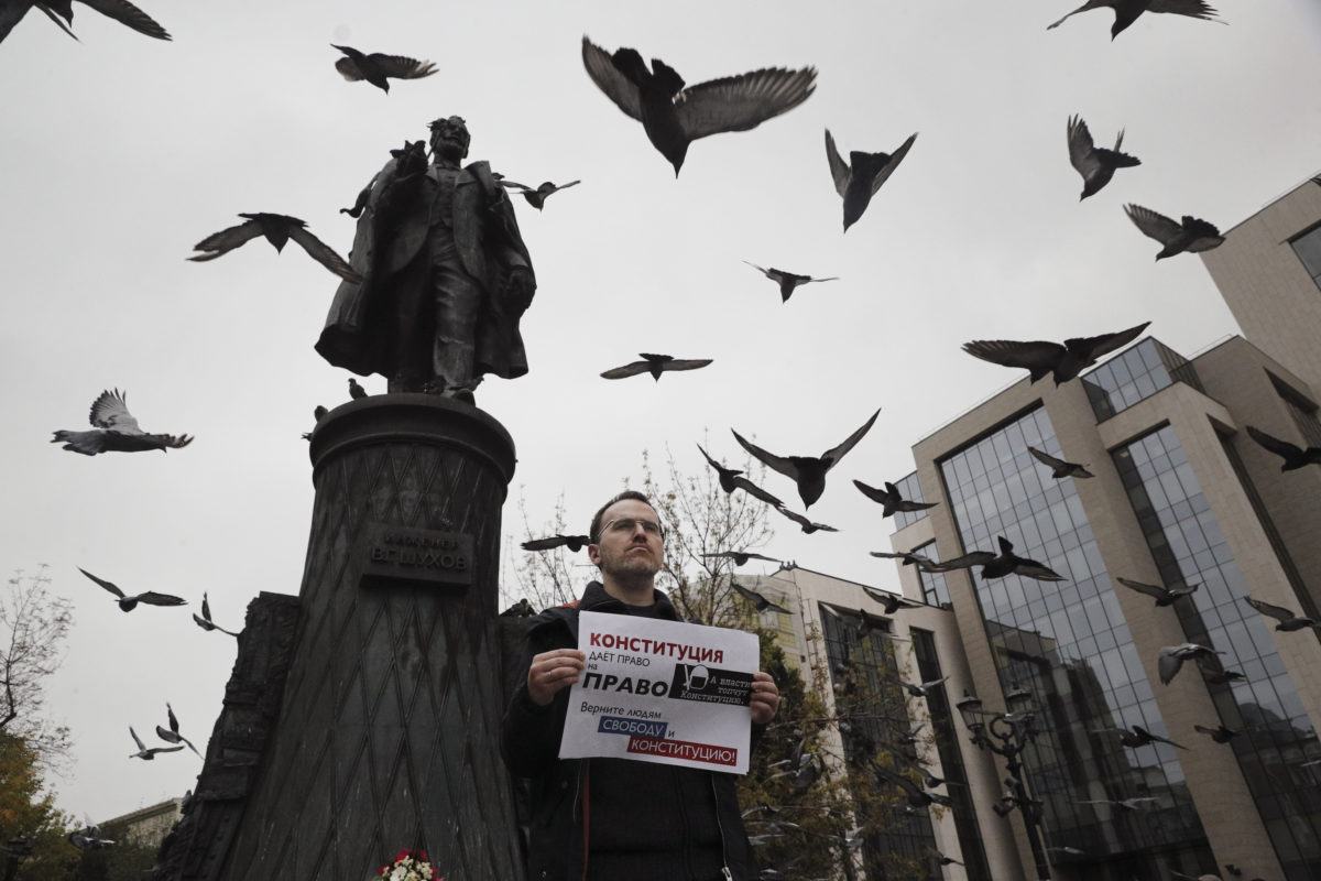 protest, Moskva