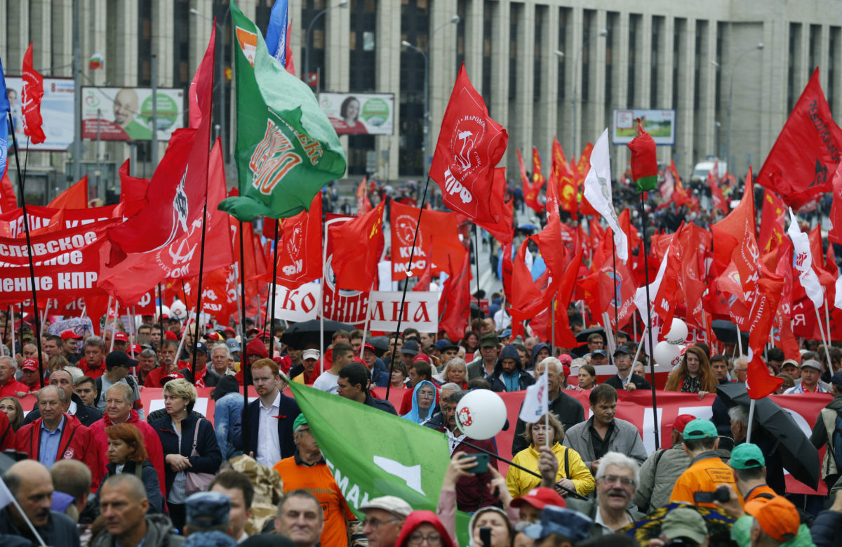 protest, Moskva
