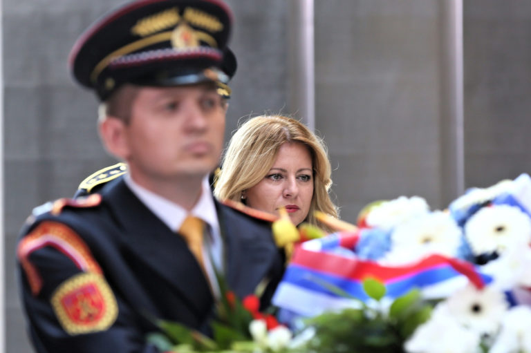 SNP: Oslavy 75. výročia, Zuzana Čaputová