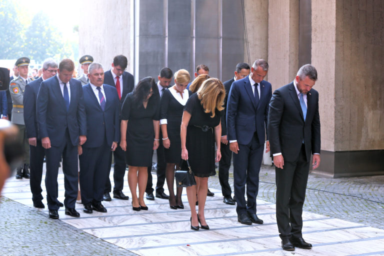 SNP: Oslavy 75. výročia, Peter Pellegrini