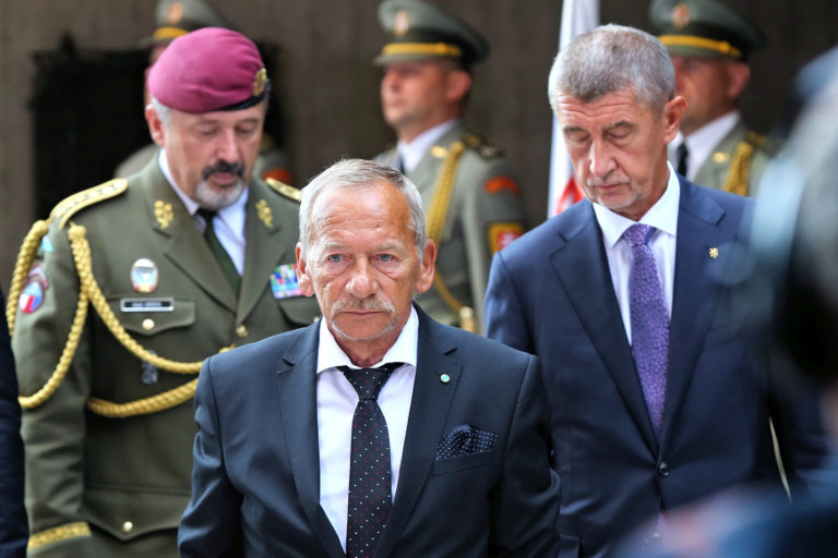 SNP: Oslavy 75. výročia, Andrej Babiš, Jaroslav Kubera